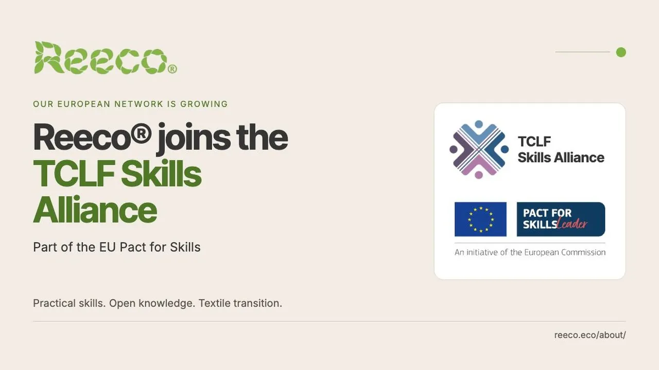 Dołączyliśmy do TCLF Skills Alliance, dużego partnerstwa kompetencyjnego w branży tekstyliów, odzieży, skóry...